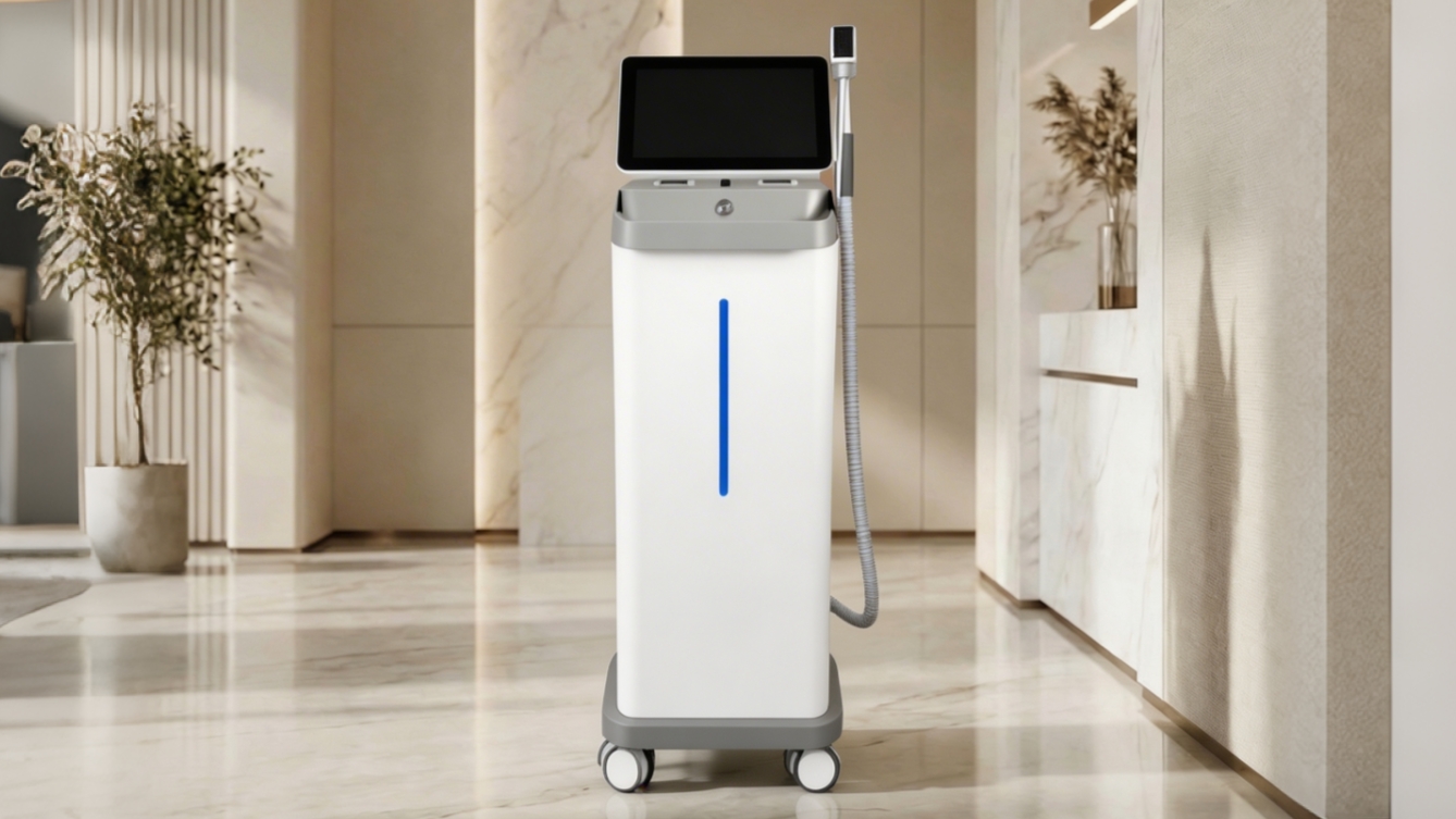 Depilación Láser Triple Onda de pie