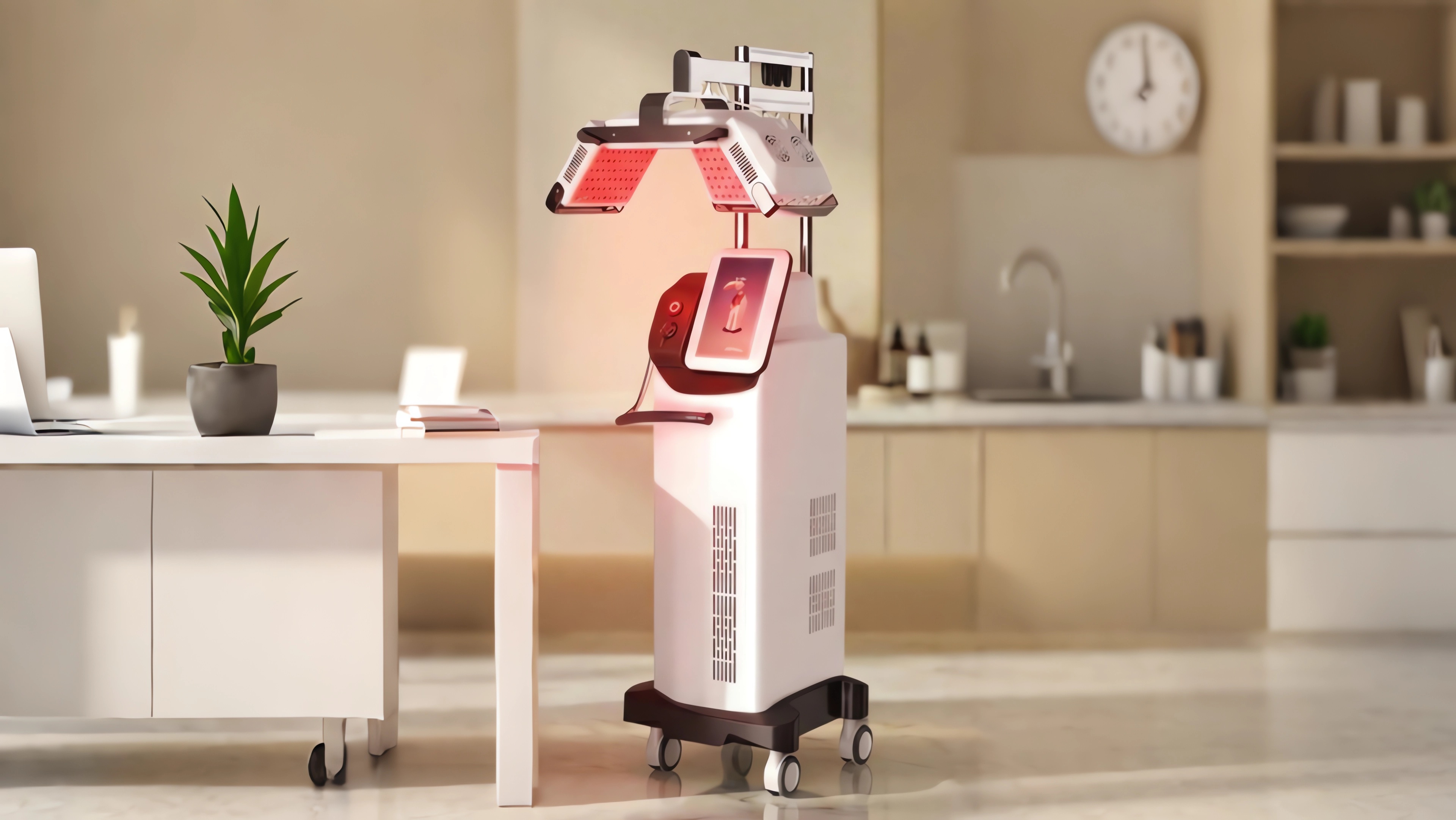 Maquina Laser Capilar Regeneradora de Pie